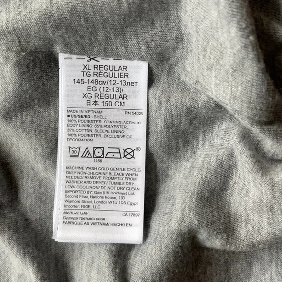 Gap Boys Jacket Size XL - Picture 5 of 6